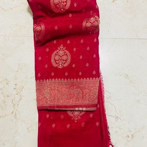 Unused Banarasi Georgette Saree