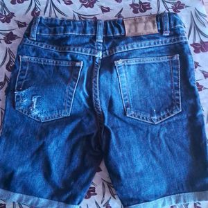 Denim Boy Shorts