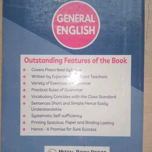 Gernal English Class 12th Grammar