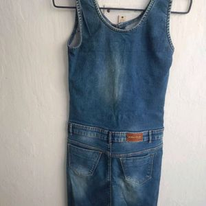 Denim Bodycorn Dress