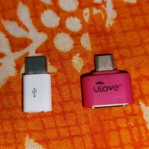 Type C Converter & MicroUSB OTG