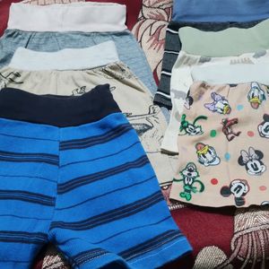 Pack Of 6 Boy Shorts For Six Month To 18 Months