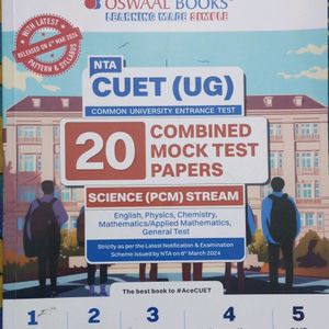 OSWAAL MOCK TEST BOOK FOR CUET UG EXAM