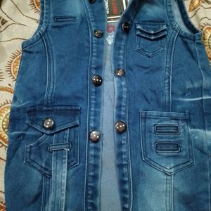 Denim Jacket For Girls 5-6 Years