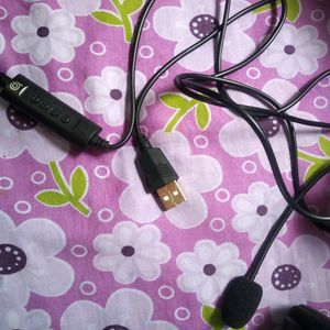 USB Headphone( With Mic & Sound Control)