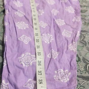 Purple Printed Salwar