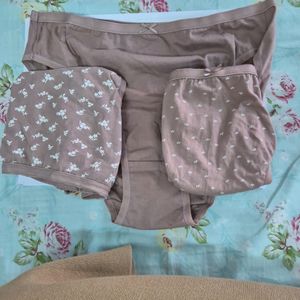 A Set of Three Panties