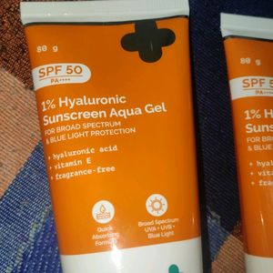 1% Hyaluronic Sunscreen Aqua Gel