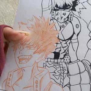 Anime/Manga Character Sketch/Art/Drawing