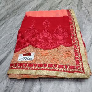 New Net Saree