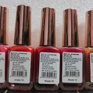 Set Of 7 Swiss Beauty Nail Paints !!