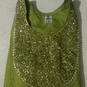 Fancy Kurti With Plazzo Pant Pair