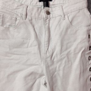 White Denim Jeans