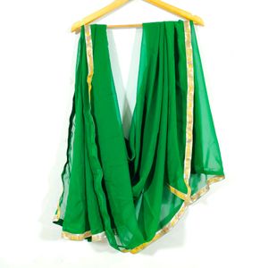 Orange And Green  Lehenga Sets (Women's)