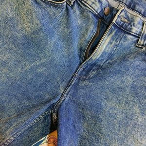 Men Slim Fit Blue Jeans