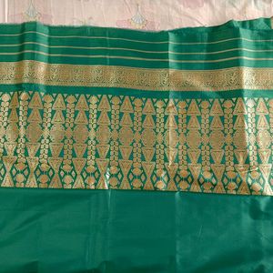 Emerald Green Saree