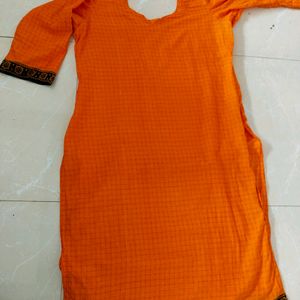 Orange Punjabi Suit