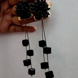 Trending Black Western Or Traditional Wear Earring