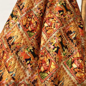 Beautiful Traditional Print Lehenga