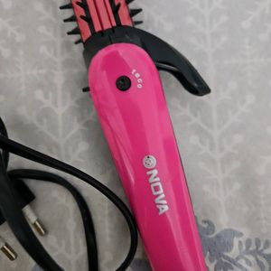 Hair Crimping With Straightening Machine