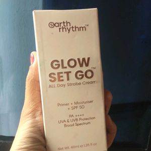 Primer+ Moisturizer+ Spf50 Glow Set go