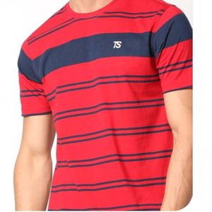 Striped Crew-Neck T-shirt