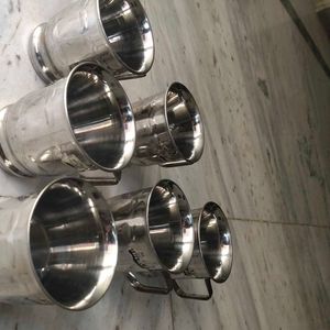 Steel Tea Cup Set