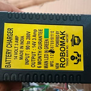 Robomark 12v 7Amp And 14v 3Amp UPS Battery Charger