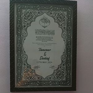 Nikah Frame