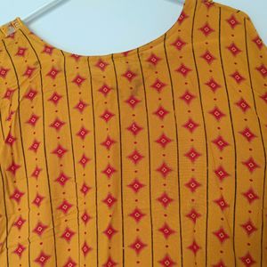 Yellow Kurti