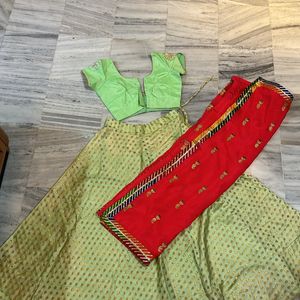 Green Lehenga Choli