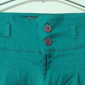 ANNABELLE TEAL GREEN COLOUR PANT 🥰😍