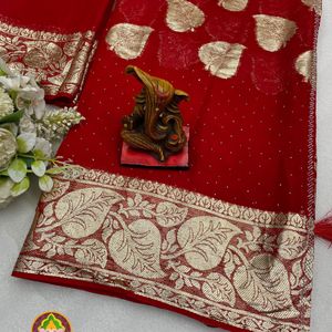 Viscose Georgette Saree