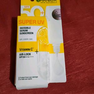 Garnier UV serum sunscreen