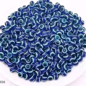 50 Pcs Evil Eyes 8mm Size