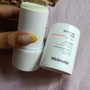 Minimalist Spf 50 Sunscreen Stick With Adenosine,