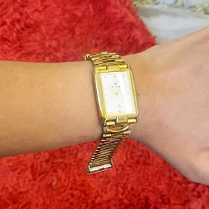 GOLD TITAN WATCH