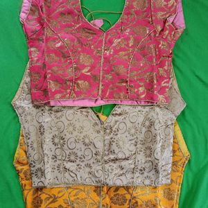 Women Art Silk Half Sleeve Blouse