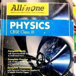 All In One Physics Class 11 CBSE