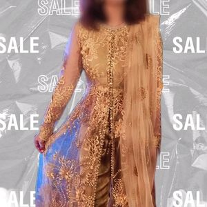 3 Peice Ethenic Gown