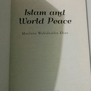 Islam and World Peace_NEW_Qty. 01