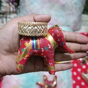 Pair Of Elephant Diya Set For Diwali  Decoration