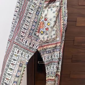 Zara Premium Trouser - Multi Colour Print