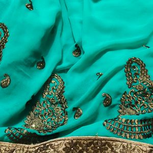 Rim Jhim Zari Work Saree