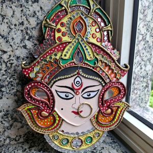 Durga Maa Lippan Art