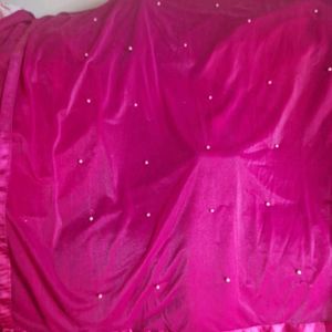 Duppata Pink Color Good Condition