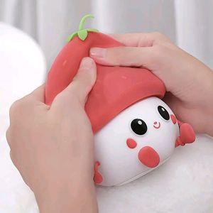 Kawaii Strawberry Mini Night Light - RED