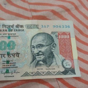 1000 Rs Note