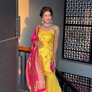 Haldi Sharara Suit Set