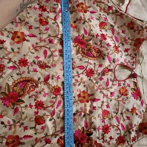 Full Embroidery Work Kurta